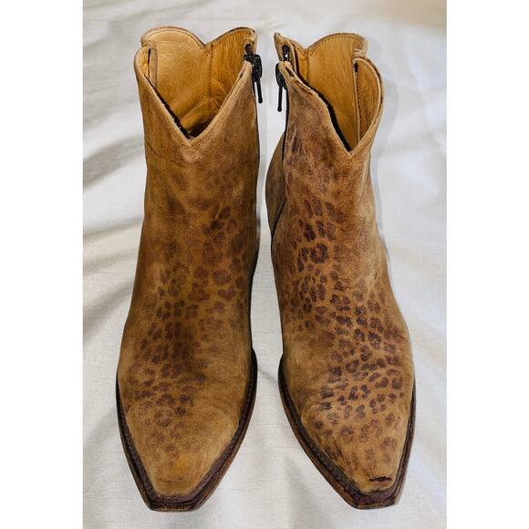 Old Gringo Shoes - Old Gringo Boots & Belts Leopardito Western Boots - Womens Sze 7B - Animal Print